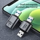 thumbnail image 4 of Injueey Adaptador USB 3,1 de disco duro móvil para teléfono, convertidor de velocidad rápida, conector de conversión, accesorios para Teléfono y Comunicación tipo 5, 4 of 6