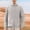 Gray, variant on Sun Protection Clothing Men Hooded Neck Men's Jackets Zipper Solid Color Relaxed Sun Shirts for Men Long Sleeve UPF protection Side Pockets Trendy Summer for Beach Vacation XXL