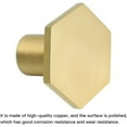 thumbnail image 3 of Hexagon Style Knob, Easy Installation With Provided Screws, Anti-Rust Surface For Durable Performance, Individually Packaged To Protect Your Cabinet Hardware, 3 of 5