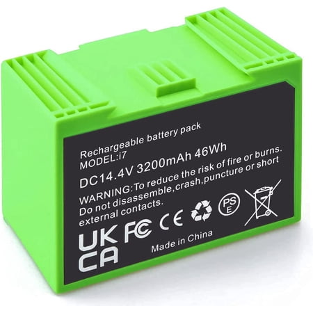 for iRobot Roomba e e5 e6 e5150 e5152 e6198 and i i3 3150 i3+ 3550 i4 4150 i4+ 4552 i6 I7 i7158 i7+ 7150 7550 i8 Plus Replacement Lithium Ion Battery