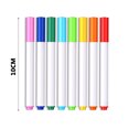 thumbnail image 3 of Seyotauo Water Soluble Chalk Markers Set of 12,Reusable & Washable Brush Pens for Adults, Large Ink Capacity,Non-Toxic Water-Based Paint for Windows,Glass,Signs,Boards,DIY Crafts & Home Decor, 3 of 9