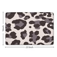 thumbnail image 5 of Beige and Black Of Leopard Print Flannel Non Slip Door Rugs,Washable Door Mats Indoor,Decorative Door Mats,Dirt-Resistant and Absorbent Doormat for Entrance,Bedroom,Kitchen,Bathroom,23.5x16in(60x40cm), 5 of 5