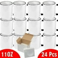 thumbnail image 2 of MUGSIE 24 Pcs Ceramic Sublimation Mug : Rim+ Handle With Foam Support Shipping Boxes, 2 of 2