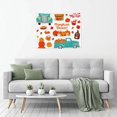 thumbnail image 5 of Hirioo Fall Pumpkins Print Tapestry Lightweight Fabric for Bedroom Aesthetic Home Wall Dorm Décor Living Room Decor 29x37 Inch, 5 of 8