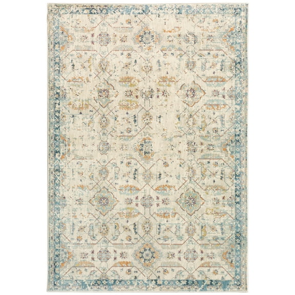Avalon Home Xola Tribal Casual Area Rug, Off-White