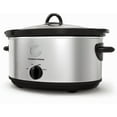 thumbnail image 2 of Complete Cuisine 7.0 QT Stainless Steel Slow Cooker, 2 of 6