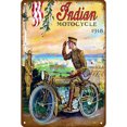 thumbnail image 2 of Cartel De Chapa De Metal Vintage, Placa De Pared, Carteles De Motocicleta, Pintura De Hierro Para Bar Likrtyny Arte Deco, 2 of 9