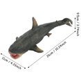 thumbnail image 1 of Juguete Modelo de tiburón, 10.2 Pulgadas de simulación Megalodon Shark Collection Figurine Miniatura Animal Marino Modelo Adornos de Juguete para decoración del hogar Colección Regalo Unbranded YX01291, 1 of 7