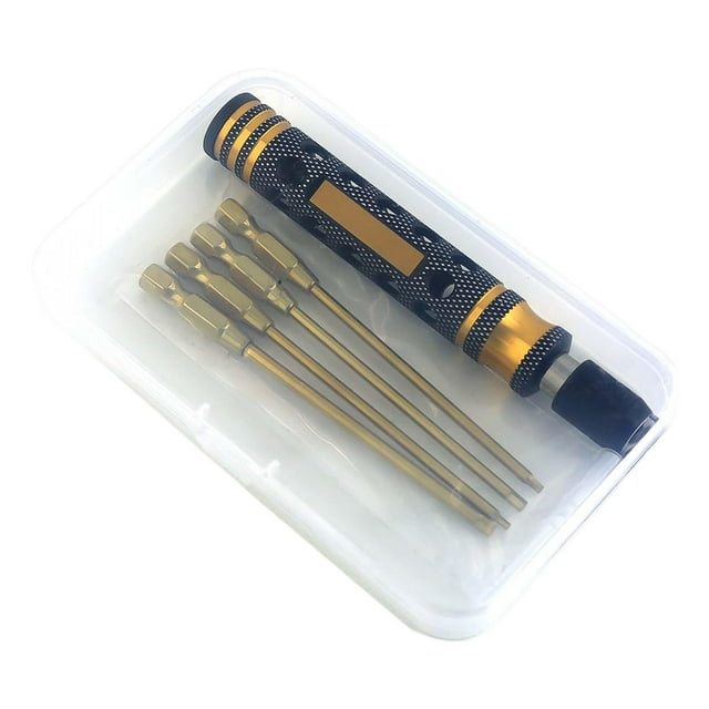 RC Hex Screwdriver Set Screwdriver 1.5mm 2.0mm Screwdriver Wrench Sets for Electric Equipment Models