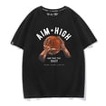 thumbnail image 3 of Camiseta de Graffiti Slam Dunk para hombre, Camiseta deportiva Retro americana, Media manga, suelta, dibujos animados, baloncesto, Verano, 3 of 4