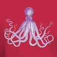 thumbnail image 3 of CafePress - Purple Octopus Dark T Shirt - Men's Classic Graphic Cotton T-Shirt, 3 of 4