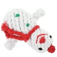 thumbnail image 6 of FRCOLOR 1 Set Small Dog Toys Snowman Shaped Cotton Rope for Teething and Multi Purpose Use, 6 of 8