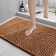 thumbnail image 1 of SuChun Kitchen Rug Bathroom Rugs Extra Soft Absorbent Bath Rugs Non Slip Dry Quickly Machine Washable Bath Mats For Bathroom Floor Tub And Shower Grey, 1 of 9