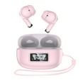 thumbnail image 1 of Auriculares Bluetooth Inalámbricos Bluetooth 5.3 en Oído Auriculares Inalámbricos con Batería, Pantalla Digital, Reducción de Ruido Inteligente, Auriculares Multifuncionales Impermeables de Subwoofer, 1 of 8