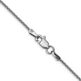 thumbnail image 3 of Solid 14K White Gold 1.4mm Parisian Wheat with Lobster Lock Chain - 18", 3 of 8