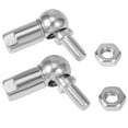 thumbnail image 2 of Unique Bargains CS13 M8x1.25mm Carbon Steel Ball Bearing Right Hand Rod End Bearings (2-pack), 2 of 5