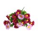 thumbnail image 1 of Ramo de flores artificiales con hojas verdes, realista, resistente a los rayos UV, de seda, para interior y exterior, jardín, patio, balcón, decoración del hogar., 1 of 8