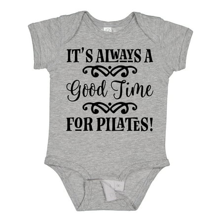 

Inktastic Exercise Fitness Pilates Gift Gift Baby Girl Bodysuit