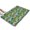 Rooster and Sky Blue Pattern, variant on Rooster and Sunflower Green Pattern Flannel Non Slip Washable Indoor Door Mat, Decorative Dirt-Resistant and Absorbent Rug for Entrance, Bedroom, Kitchen, Bathroom, 23.5"x16"