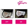 thumbnail image 4 of TuscanyPro Portable Heavy-Duty Makeup Artist Chair with LED Tray - Perfect for Makeup, Salon, Events with 29 Inch Seat Height - Carry Bag Included - 10 Years Warranty - US Patented, 4 of 10