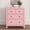 Pink, variant on Heynemo Wide Nightstand with 3 Drawers, White Nightstand for Bedroom, Large End Table Bedside Table for Home and Office