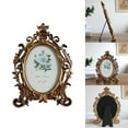thumbnail image 2 of 4x6''/ 5x7''/ 6x8'' Ornate Pictures Wedding Home Photo Resin Embossed Tabletop Display Photo Holder , 7 inch, 2 of 7