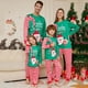 thumbnail image 2 of Pijamas con estampado navideño de dibujos animados para padres e hijos, conjunto de ropa de dormir de manga larga con cuello redondo, traje de algodón para el hogar, novedad de 2023, 2 of 3