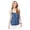 Blue - 402, variant on Aeropostale Womens Printed Ring-Back Tank Top, Blue, Juniors, X-Small