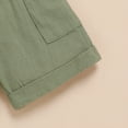 thumbnail image 6 of Toddler Boys 2 Piece Clothes Crew Neck Solid Color Beach Holiday Summer Sets Soft Comfy Baby Boy Outfit,Green,6-12 Months, 6 of 6