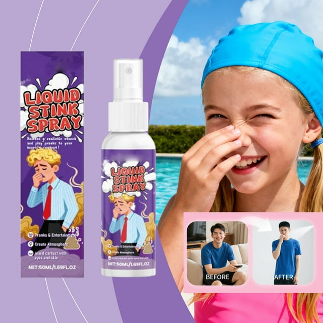 Spray apestoso | Kit de broma con spray de pedos | 50 ml, regalo portátil para fiestas y bromas de adultos | Olor a azufre realista