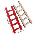 thumbnail image 2 of COMPUKAS 10Pcs Miniature Ladder for Miniature House Accessories Indoor Decor Wooden, 2 of 6
