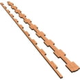 thumbnail image 6 of Ekena Millwork 47"H x 3/8"T Midland Adjustable Wood Decorative Slat Wall Panel Kit, Cherry (contains 29 Slats + 1 Straight Edge Starter Slat), 6 of 16