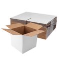 thumbnail image 1 of Cajas de envío Hoikwo de cartón corrugado blanco de 8 x 8 x 8 cm, juego de 25 unidades, 1 of 7