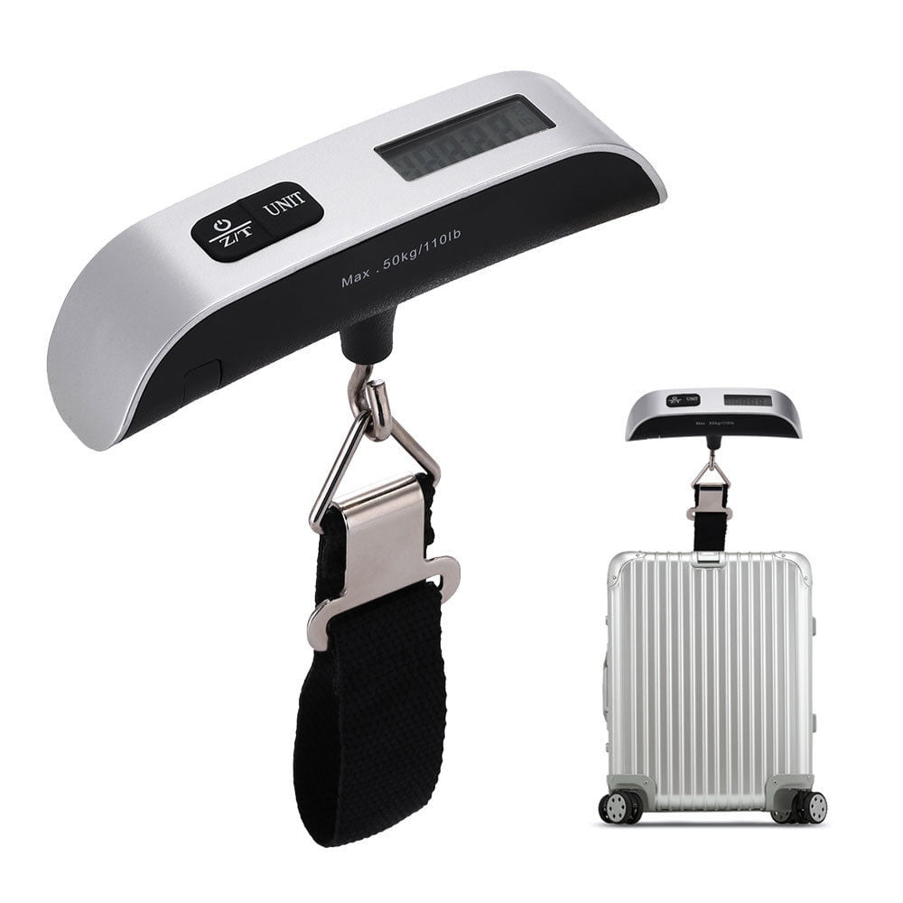 Fyeme Digital Luggage Scale,Travel Hanging Baggage Scale, Portable Handheld Travel Luggage Electronic Scale with Digital Display 50 kg, Luggage Scales