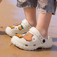 thumbnail image 4 of Djtdsds Kids Themed Clog Sandals Soft Non- Open-Toe Slippers Color:White,Size:8-9 Years, 4 of 8
