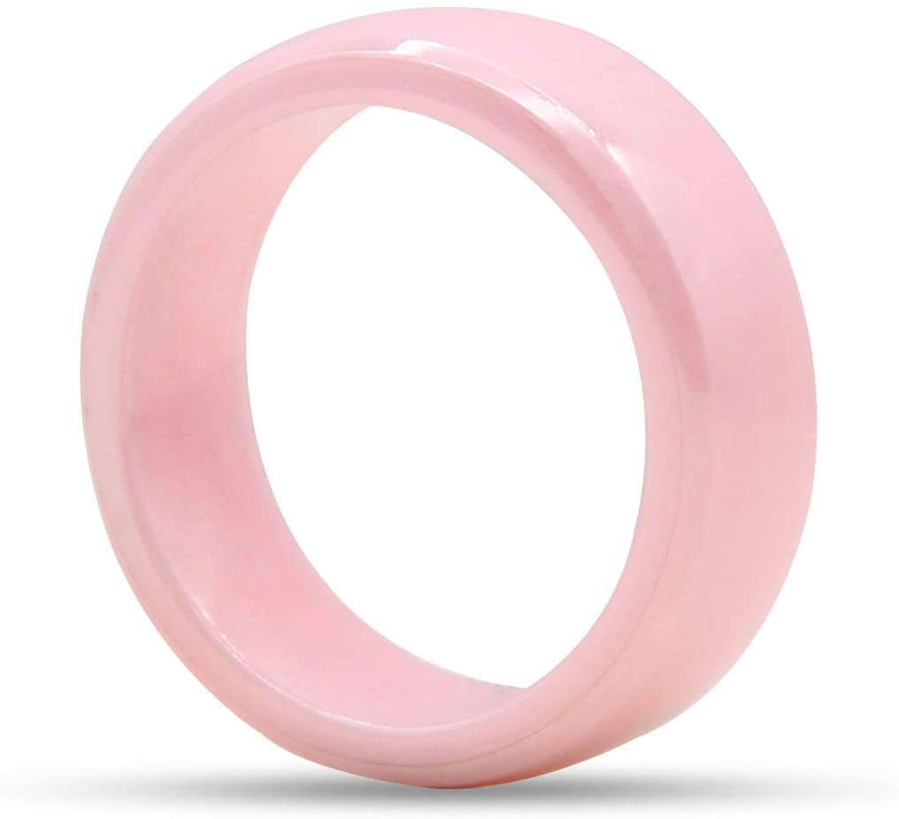 7mm US 7Pink COLMO Model 3 Smart Ring Accessory for Tesla Model 3 Key Card Key Fob Replacement Ceramic RFID Smart Ring US 7Support Customization Fast Priority Delivery Worldwide 