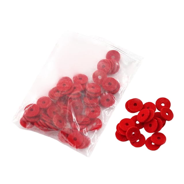 lionlar Piano Felt Pads Washers Lightweight Professional Instrument Accessories 12mm 1.2mm thickness