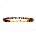 thumbnail image 3 of Natural Mookaite Jasper 4mm Round Shape Smooth Cut Beads Stretchable Bracelet for Men & Women., 3 of 3