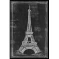 thumbnail image 2 of Harper 23x32 Black Ornate Wood Framed with Double Matting Museum Art Print Titled - European Icon Blueprint I, 2 of 4