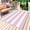 Pink, variant on Navy Blue Stripe Outdoor Rug 3x5 Ft - Reversible Patio Rug Outdoor Camping Rugs, Modern Simple Geometric White Striped Washable Indoor Outdoor Area Rugs, Non-Slip Outdoor Carpet Runner for Deck/Porch