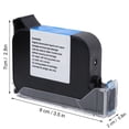 thumbnail image 3 of Handheld Inkjet Printer QuickDrying Double Nozzle Black Ink Cartridge Printing Machine, 3 of 7