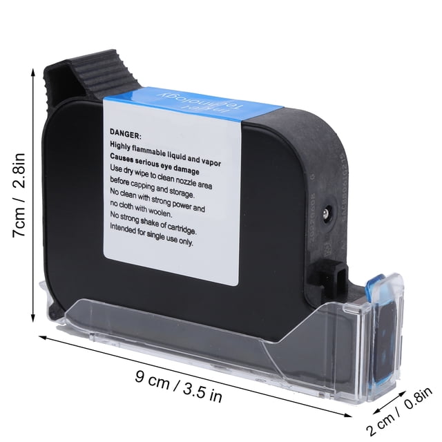 Handheld Inkjet Printer Printing Machine Double Nozzle Ink Handheld Inkjet Printer QuickDrying Double Nozzle Black Ink Printing Machine