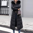 thumbnail image 2 of Chaqueta parka impermeable, abrigo moderno, chaqueta de invierno para mujer, abrigo largo acolchado de algodón, abrigo largo acolchado para mujer, chaqueta parka, 2 of 3