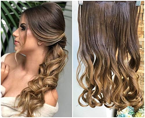 2 tone clip in hair extensions