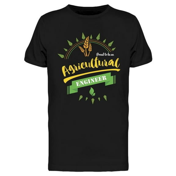 Agricultural Engineer T-Shirt Men -Image by Shutterstock, Male Large