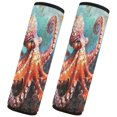 thumbnail image 2 of ALAZA Abstract Octopus in Sea Car Seat Belt Adjuster Neck Covers Shoulder Cushions Pads S, 2 of 8