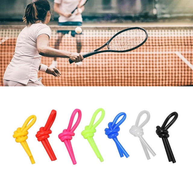 Tennis Racket Silicone Knot, Strong Tensile Ability Vibration Dampener Knot Super Long Bar Shape for Tennis Racquet