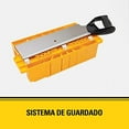thumbnail image 5 of STANLEY 20-600 Deluxe Impact-Resistant Miter Box with Saw, Assembled Product Weight 2.42 lb, 5 of 8
