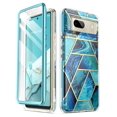thumbnail image 1 of i-Blason Cosmo Series for Google Pixel 7 Case (2022), Slim Full-Body Stylish Protective Case with Built-in Screen Protector (Ocean), 1 of 7