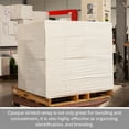 thumbnail image 2 of MMBM White Cast Stretch Wrap with Handles 1 Roll 20" x 1000' 80 Gauge Plastic Opaque Hand Shrink Film for Packing Pallet, 2 of 8